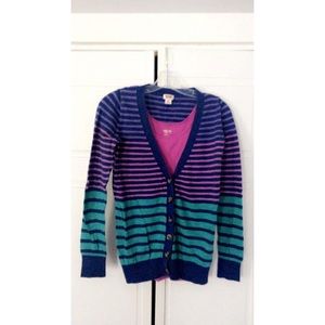 Striped light weight sweater with matching tank